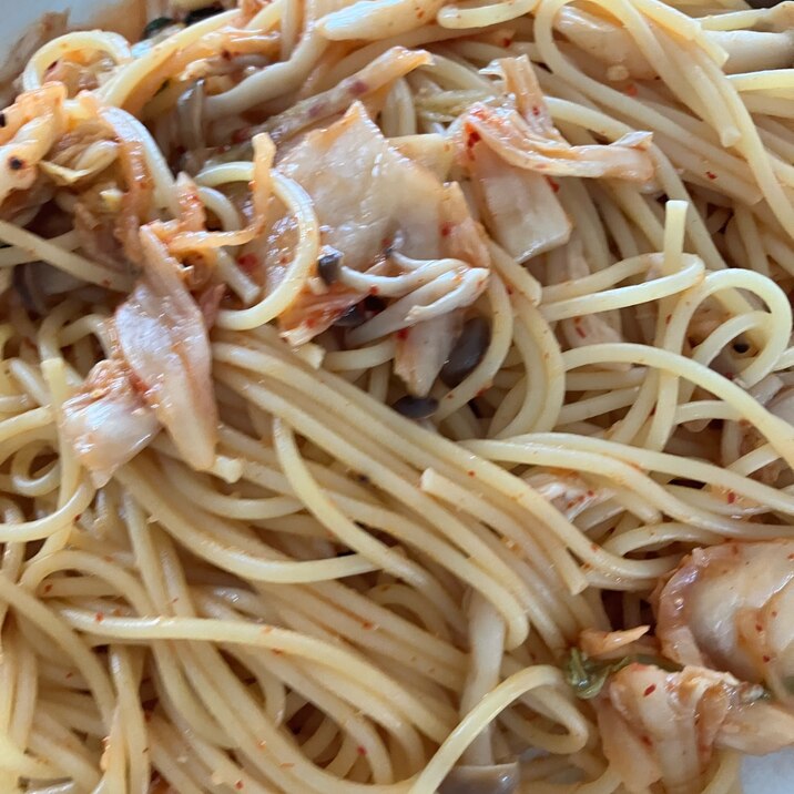 キムチパスタ